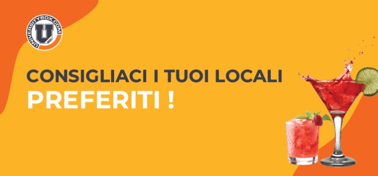 Condividi con noi i tuoi locali preferiti!