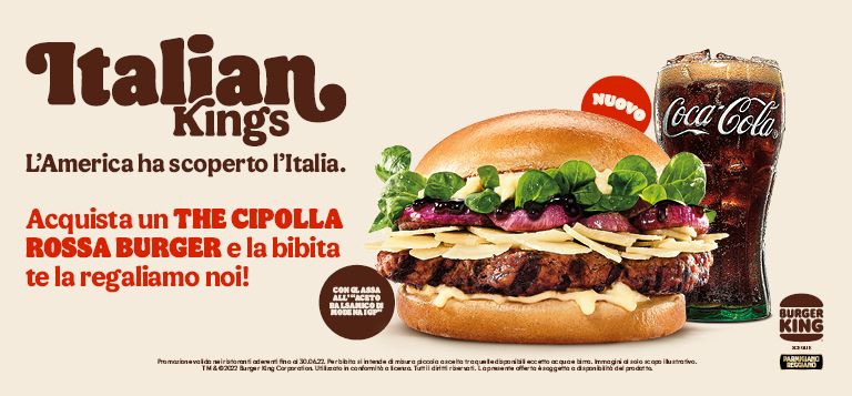 Burger King: bibita in regalo per studenti! 🤩