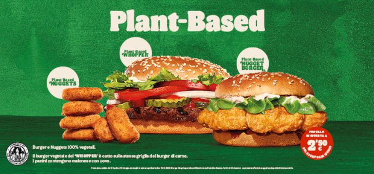Burger King: scopri il nuovo Plant-based con nuggets a €2,50!! 🤩