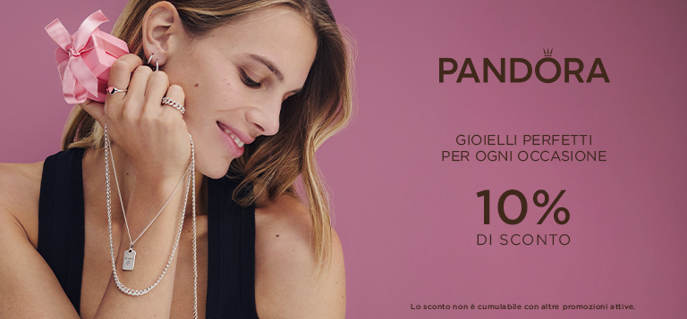 Pandora: 10% di sconto studenti