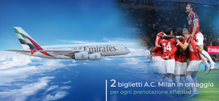 Emirates: fino al 10% di sconto studenti + extra bonus