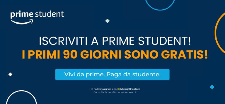 Amazon Prime Student: 90 giorni GRATIS solo per studenti!🤩 DO NOT USE