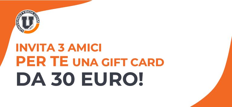 Un amico vale un tesoro, 3 amici valgono una Gift Card in regalo