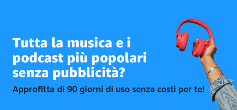 Amazon Music Sconto Studenti e Giovani: 90 giorni SENZA COSTI🤩