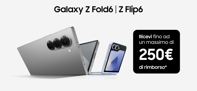 Samsung Galaxy Z Fold6 | Z Flip6: sconto studenti