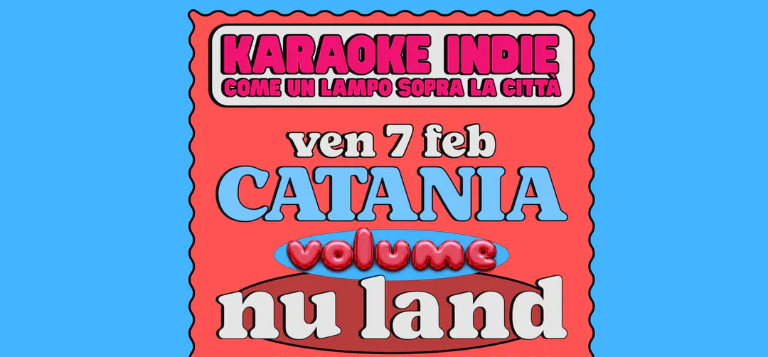 KARAOKE INDIE - Come un lampo sopra la città