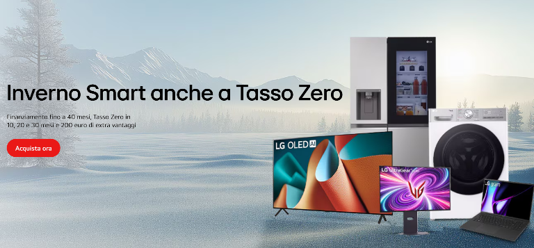 LG: 10% extra sconto studenti!