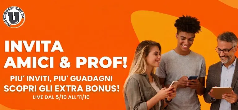 Invita e guadagna il doppio!