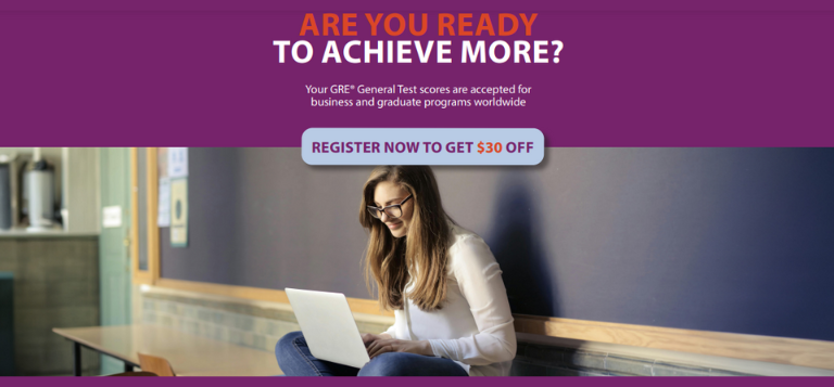 GRE® General Test - 30$ sconto studenti