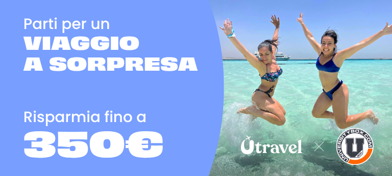 Fino a 350€ di sconto sui Viaggi Blind Utravel