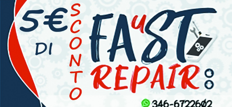 5€ di sconto studenti da Faust Repair!