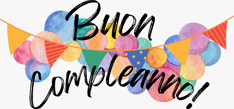 Buon compleanno!! 🥳
