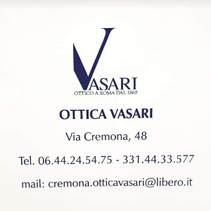 OTTICA VASARI dal 1937- Via Cremona 48
