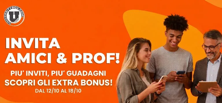 Invita e guadagna il doppio!