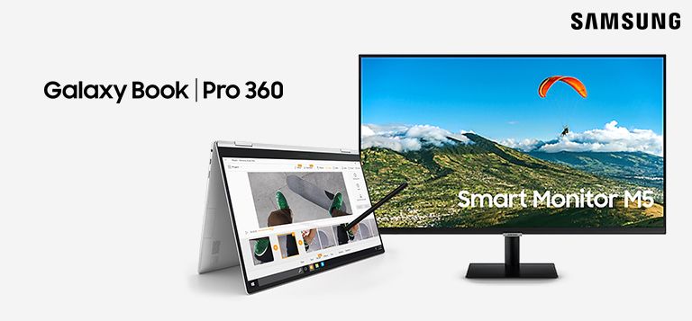Acquista Galaxy Book Pro|Pro 360 ad un prezzo speciale e ricevi in omaggio uno Smart Monitor!