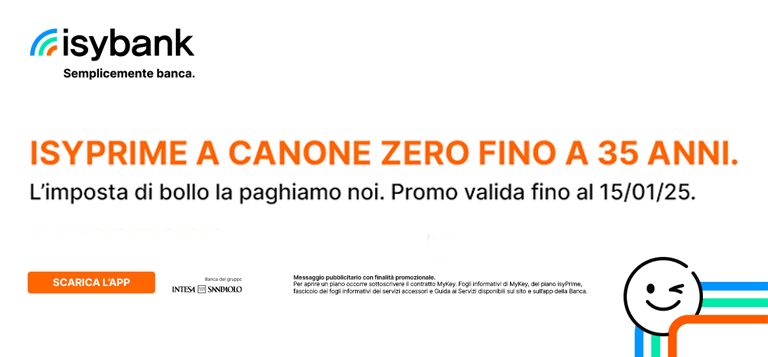 isyPrime a canone zero: TOP.