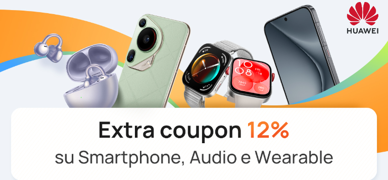 Huawei: Smartphone, Audio e Wearable - sconto studenti