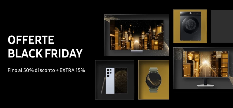 Samsung Black Friday sconto studenti!