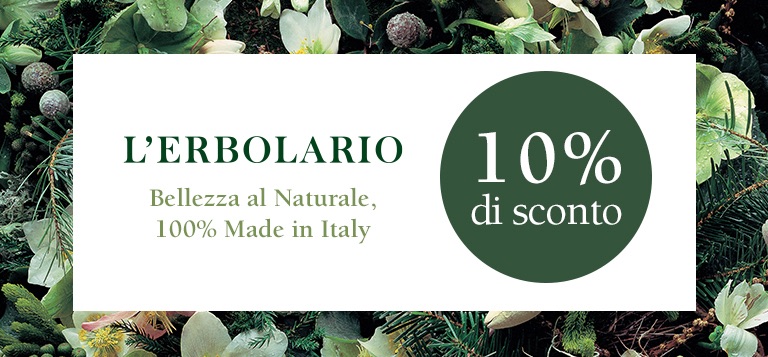 L'Erbolario: 10% di sconto!