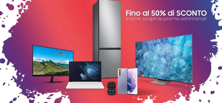 Sconti Samsung studenti: fino al -50%!