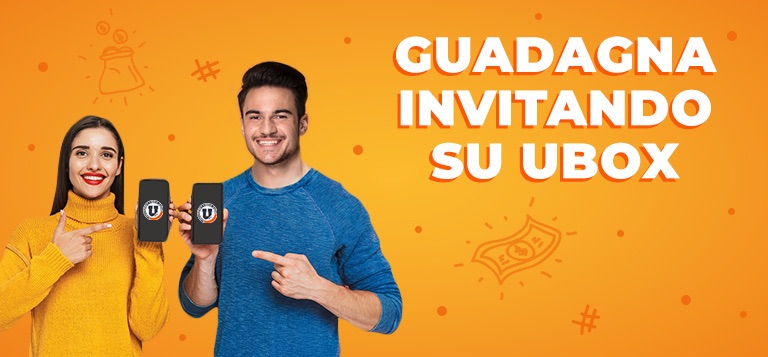 Guadagna sconti e promozioni invitando i tuoi amici su UniversityBox! 🤩