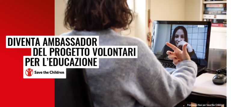 Promuovi il progetto Volontari per l'Educazione! 📚