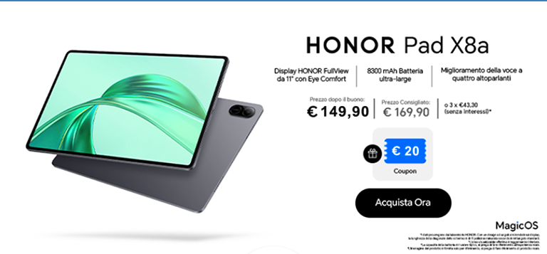 HONOR Pad X8a - sconto studenti