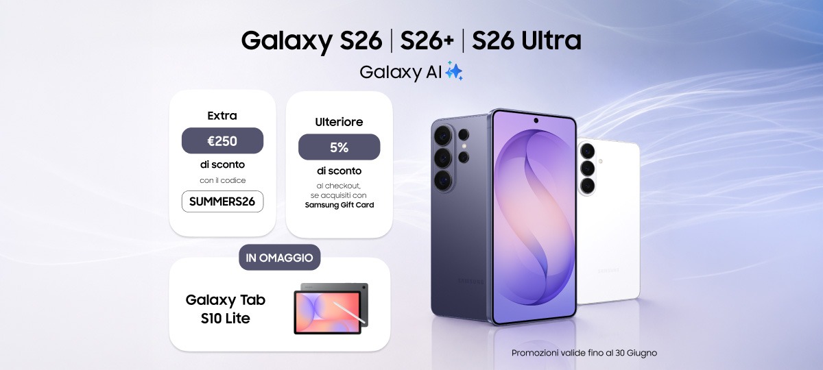 Galaxy S26 Ultra: ti aspettano promozioni studenti esclusive!