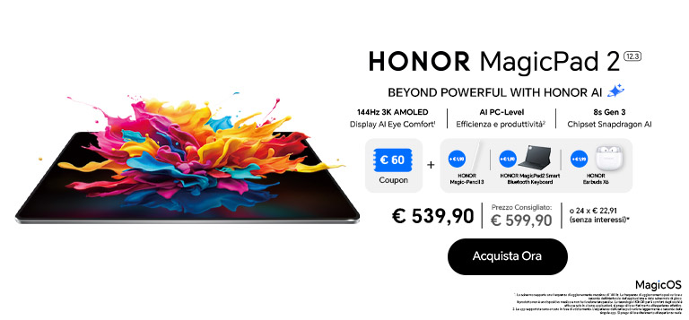 HONOR MagicPad 2 - sconto studenti