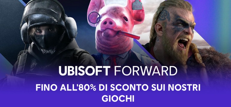 Ubisoft: fino al 80% + 10€ extra sconto per studenti!