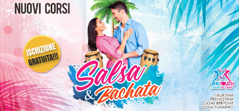 LATINTOUCH Escuela de Baile iscrizione gratuita per gli studenti!