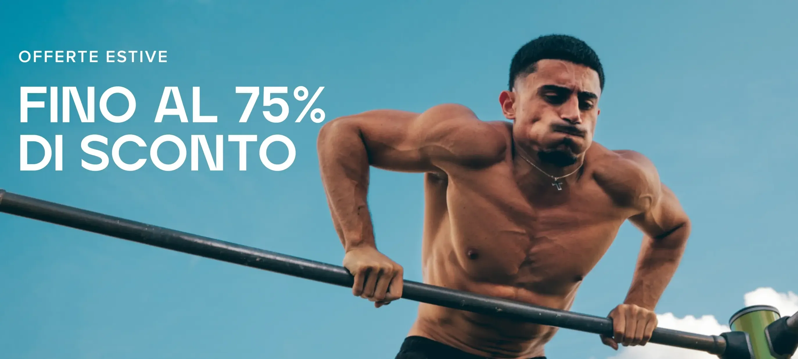 Fino al 75% + 10% EXTRA!