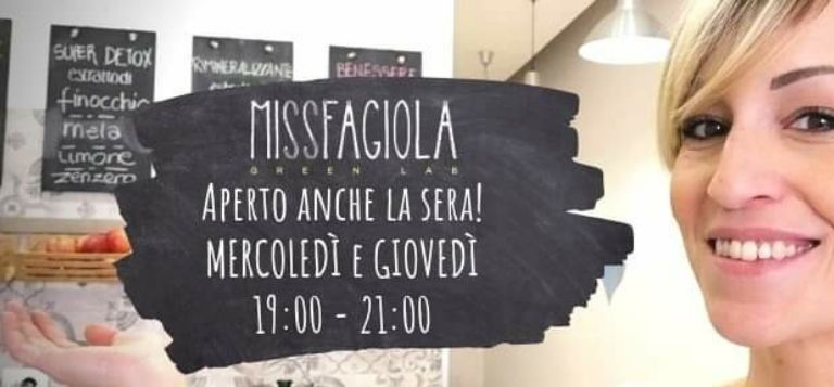 10% di sconto studenti su Miss Fagiola!