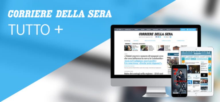 Sconto studenti Corriere della Sera: Corriere TUTTO+ con il 60% di sconto!
