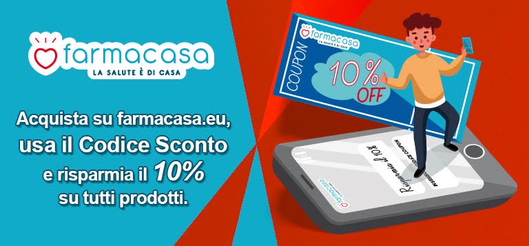 -10% di sconto sui medicinali Farmacasa!