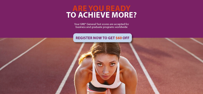 GRE® General Test - 60$ sconto studenti