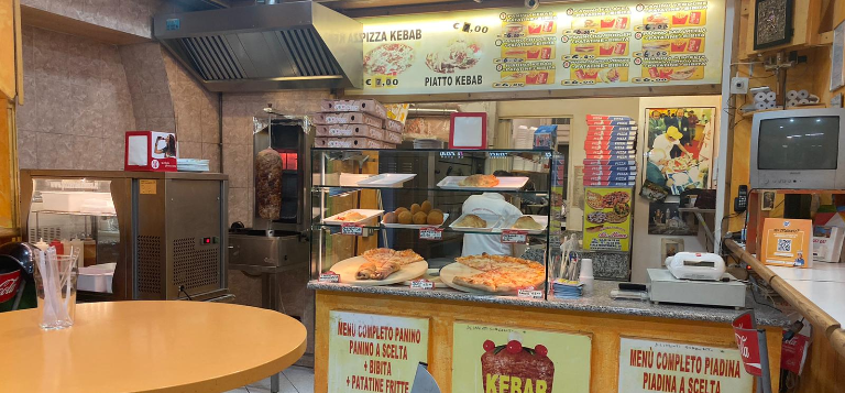 Pizzeria d'asporto e kebab DA MINA